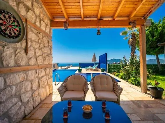 Honeymoon With Sea View Villa Kas